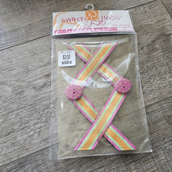 Original Lindsay Phillips Lulu Switch Flops Womens Flip Flops 8 NWT W/ 2 Straps - Picture 5 of 6